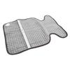Tapis Chauffant Électrique pour le Dos 6 Niveaux de Chaleur 4 Minuteries Protection d'Arrêt Automatique Tapis Chauffant Lavable