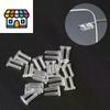 100 Pz/Set Doppio Tappo in Gomma Per Occhiali Senza Montatura Fibbia di Ricambio Per Occhiali da Vista Accessori per Attrezzatura per Occhiali