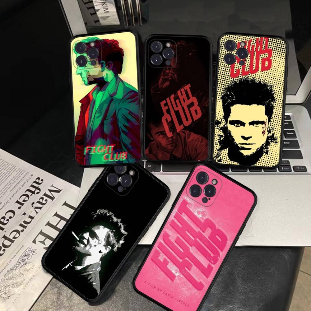 Classic Movie F-fight C-club Phone Case For IPhone 16 15 14 11 12 13 Mini Pro XS Max Cover 6 7 8 Plus X Funda Shell