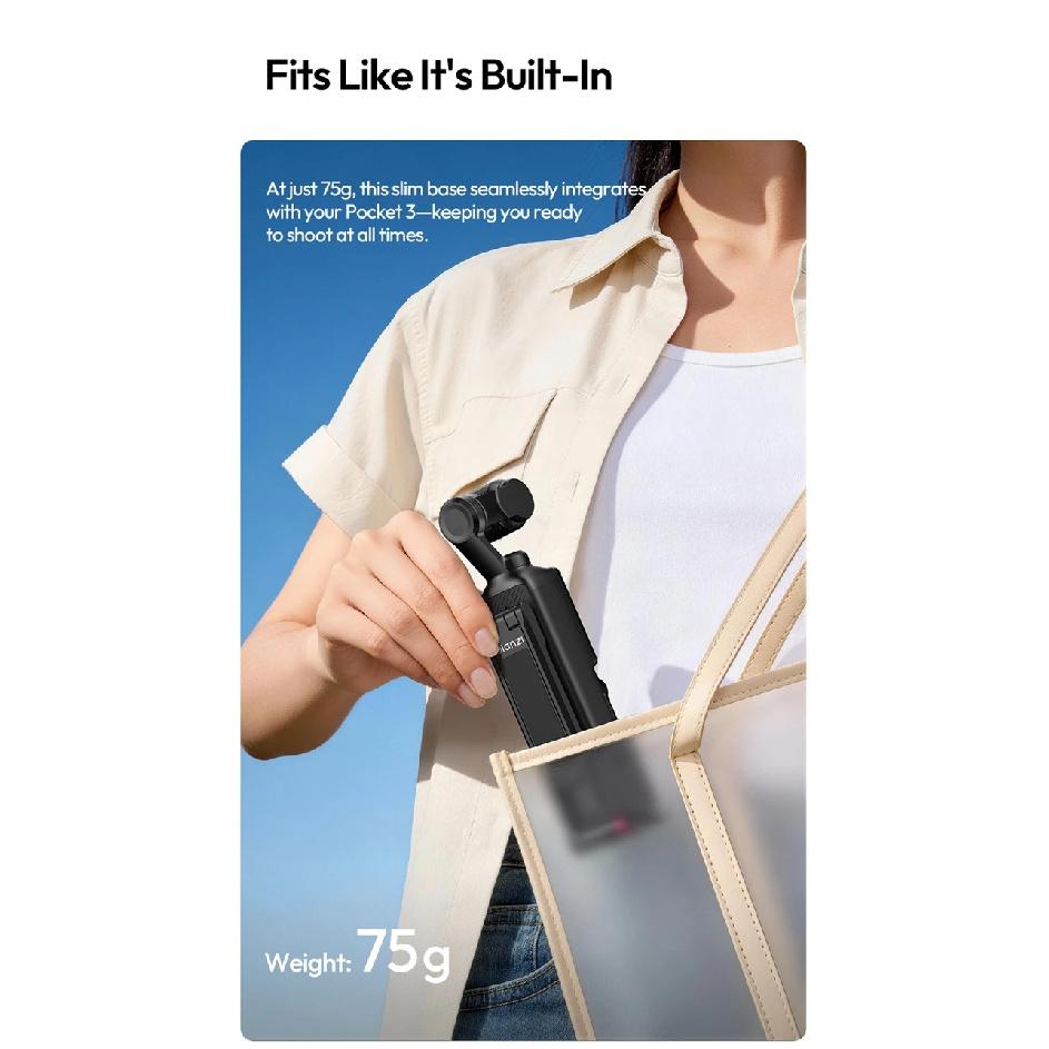 Ulanzi MA66 Tripod for dji osmo Pocket 3 4 4P Accessories Magnetic Quick Release Plate Hidden Hook Mantis Mode Desktop Stand