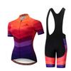 Maßgeschneidertes Radtrikot-Set Kurzarm-Oberteil Shorts Fahren Atmungsaktiv Feuchtigkeitstransportierend Unisex