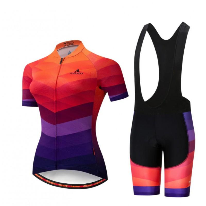 Maßgeschneidertes Radtrikot-Set Kurzarm-Oberteil Shorts Fahren Atmungsaktiv Feuchtigkeitstransportierend Unisex