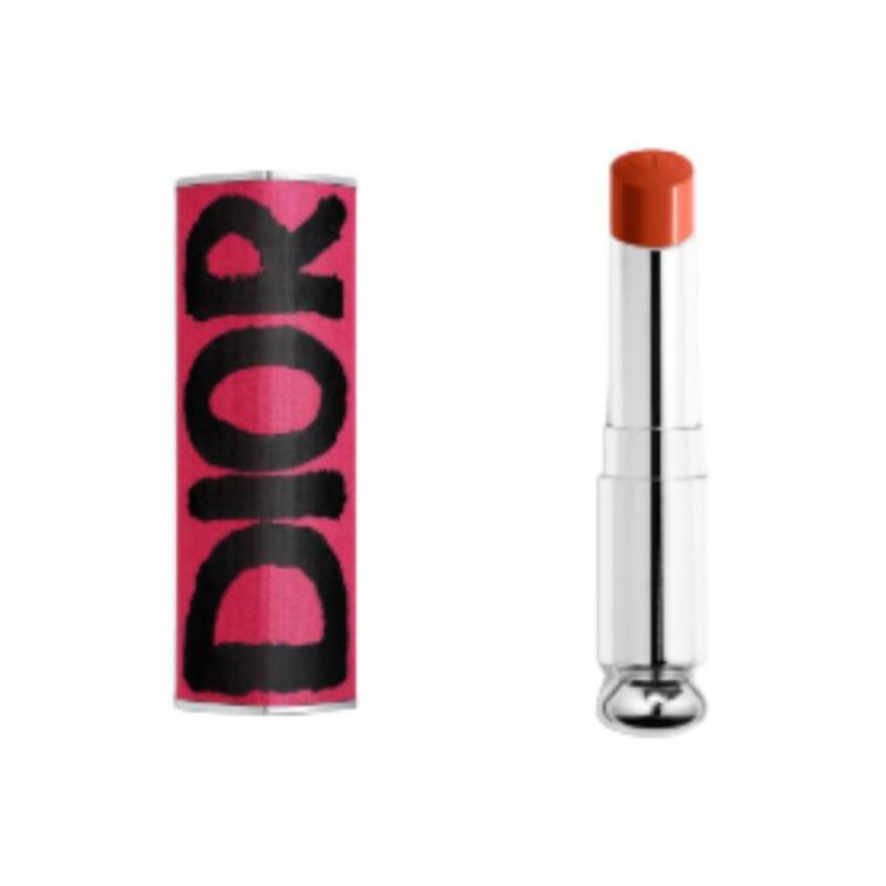 DIOR Lipstick Two-piece set: stunning pink lipstick shell + #DIOR8 tomato brick red refill 3.2g красный