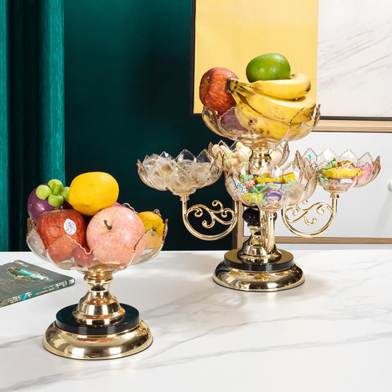 2025 Rotatable Multi-Layer European Fruit & Snack Plate