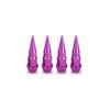 4pcs Car Universal Bullet Head Screws Valve Caps Personalized Modifications Pointed Valve Tips Bicycle and Motorcycle Tires