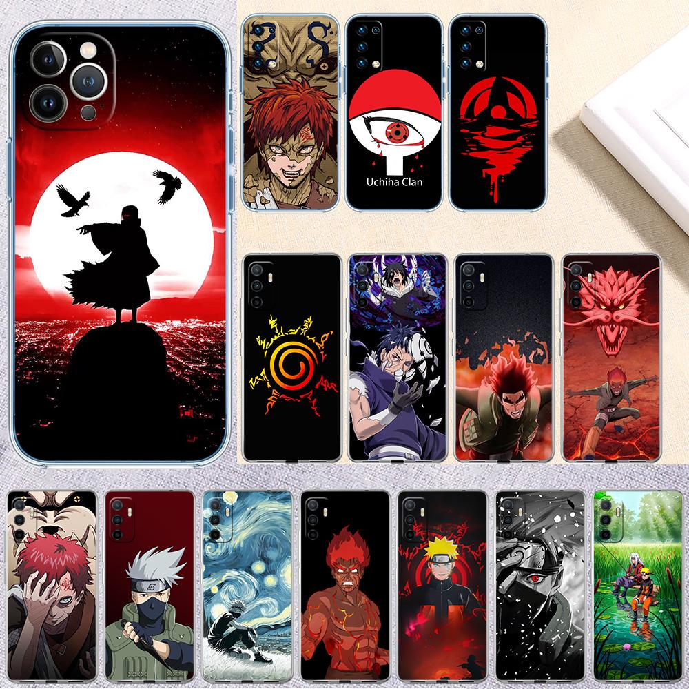 Anime Naruto Transparent Phone Case for Motorola Moto Edge Plus G200 G23 E13 E15 E20 E30 G62 G71 G72 G75 G24 G15 Power