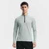 Fila Fitness Simple Fashion Sports Casual Versatile Fleece Warm Knitted Long Sleeve T-Shirt Men Tops A11M541203FMG