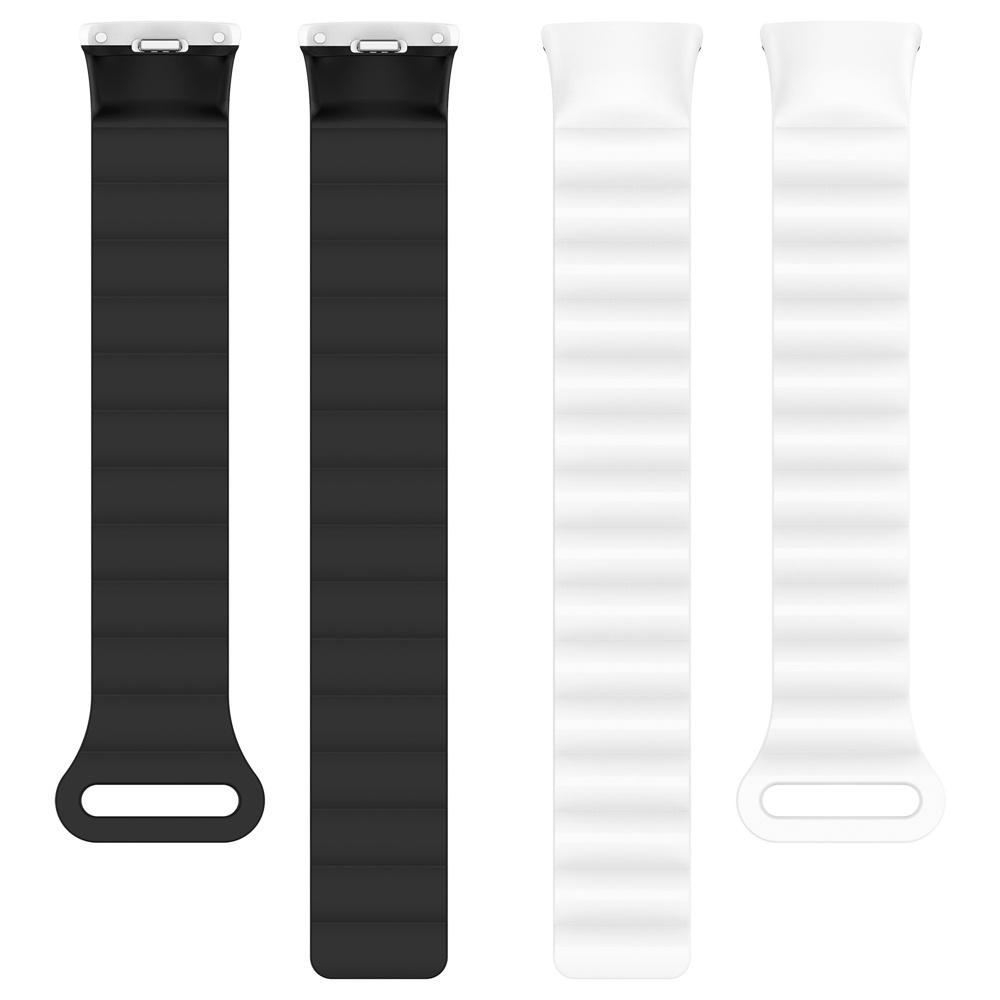 Magnetický silikonový řemínek pro Xiaomi mi band 8 Náhradní řemínek Sportovní náramek Pro Mi band 8 Řemínek Náramek Dvoubarevný řemínek
