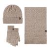 Unisex Winter Knitted 3-Piece Set