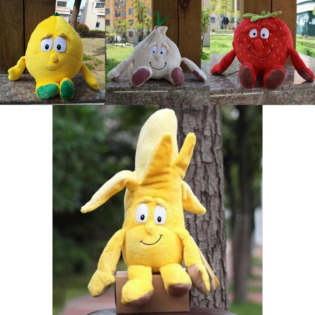 Delightful Vegetable Fruit Plants Plush Toy Pillow For Children