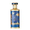 High-Grade Dragon Pattern Baijiu Glass Bottle with Spray Paint, 500ml Capacity for Home Brewing and Wine Storage.