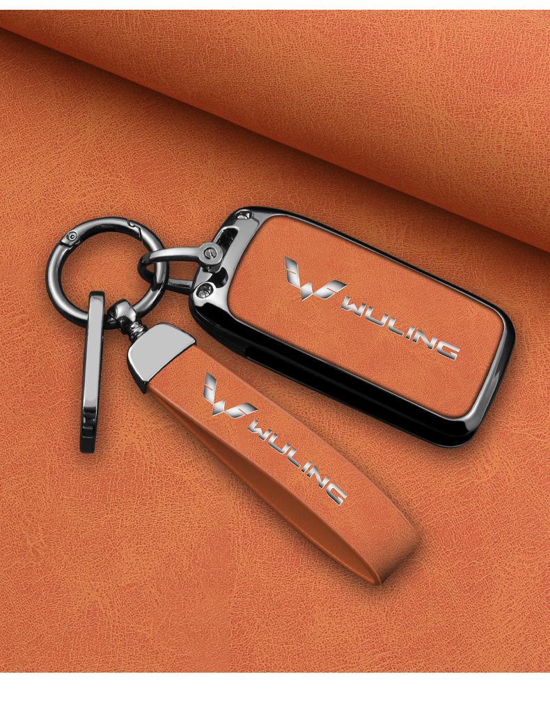 Wuling Hongguang Mini EV Key Case for Bingo, Hongguang S/S3, Jiachen, Star Chima, Macaron, and Kaijie.