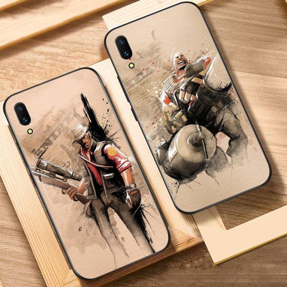 Video Team Game Fortress 2 Phone Case For Huawei Y9 6 7 5 Prime Enjoy 7s 7 8 Plus 7a 9e 9plus 8E Lite Psmart Shell