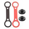 Aluminum Alloy Bicycles Crankset Wrench Tool with Rubber Grip Cycling Repair Maintenance Bicycles Bottom Bracket Wrench