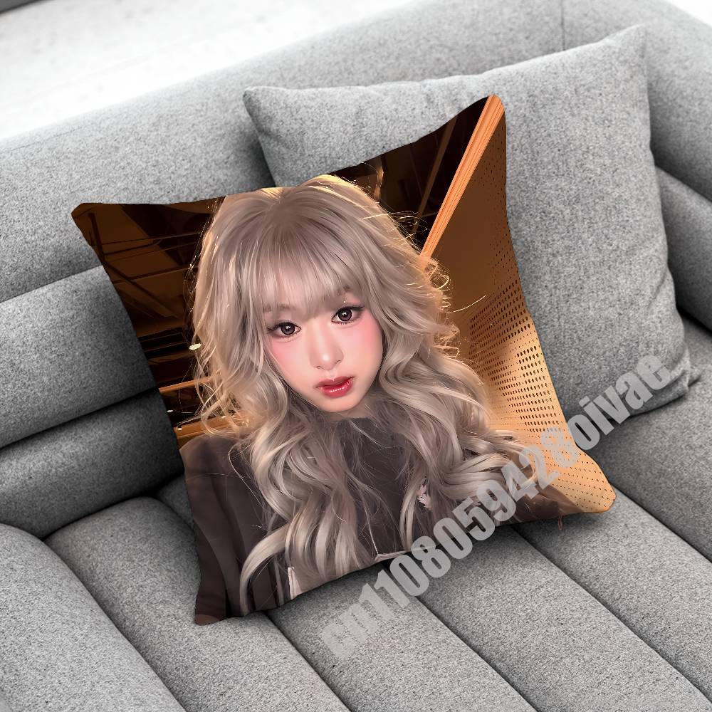 Singer Girl AAhyeon Throw Pillow Case For Decoration Cm Xcm Square Sofa Pillowcase Case