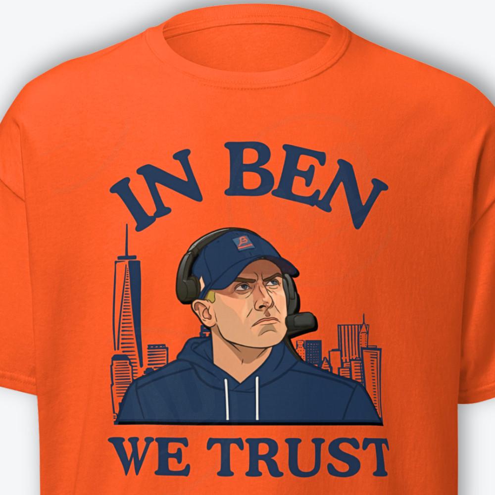 NEW Ben Johnson Shirt Bears In Ben We Trust Chicago Football Unisex T Shirt Unisex T-Shirt XXL