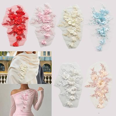 1 Piece of Three-dimensional Clothing with Mesh Gauze and Wedding Dress Decoration with Multiple Options Available