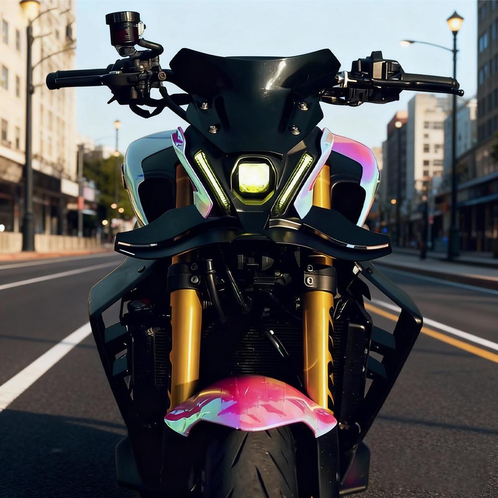 For YAMAHA MT-09 2022 23 Wind Wing Aerodynamics Fairing Winglet MT09 SP GP WING Motorcycle Front Spoiler Lower Spoiler Front Lip