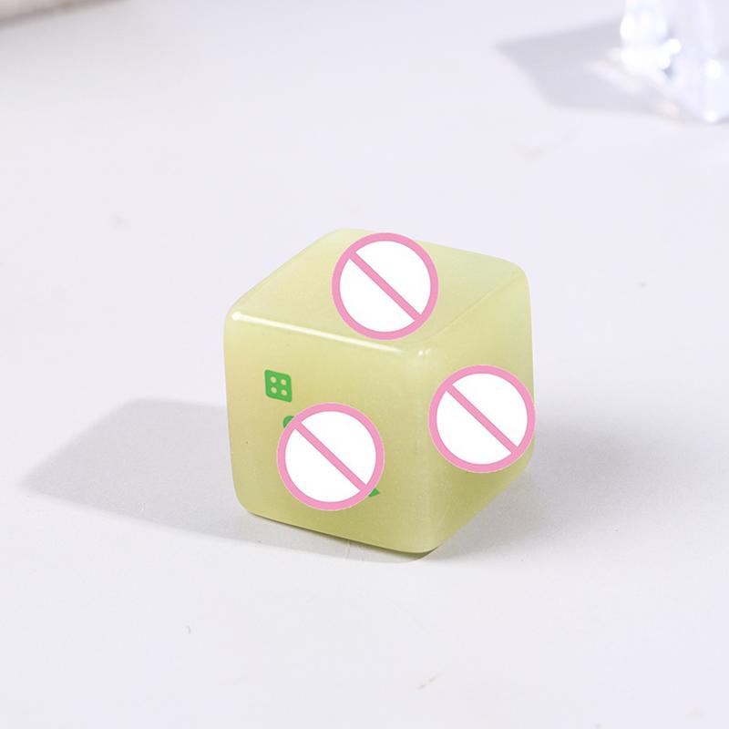 4 Sides Luminous Sex Dice Toys for Couples Adults Games Romance Love Hunour