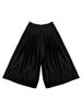 Debaseute Shell Print Pleated Pants Esfdvpt06Blk