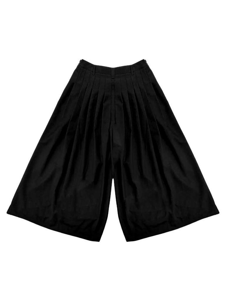Debaseute Shell Print Pleated Pants Esfdvpt06Blk