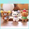 Cute Bear Plush Keychain With Pp Cotton Filling For Kids And Collectors