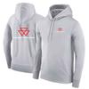 2025 Spring And Autumn Men's Massey Ferguson Logo Print Solid Color Pullover Hoodies High Street Fashion Windproof Hooded Coat