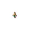 Tree 3D Nail Jewelry Snowflake Nail Rhinestones Christmas Nail Decorations Christmas Nail Drills
