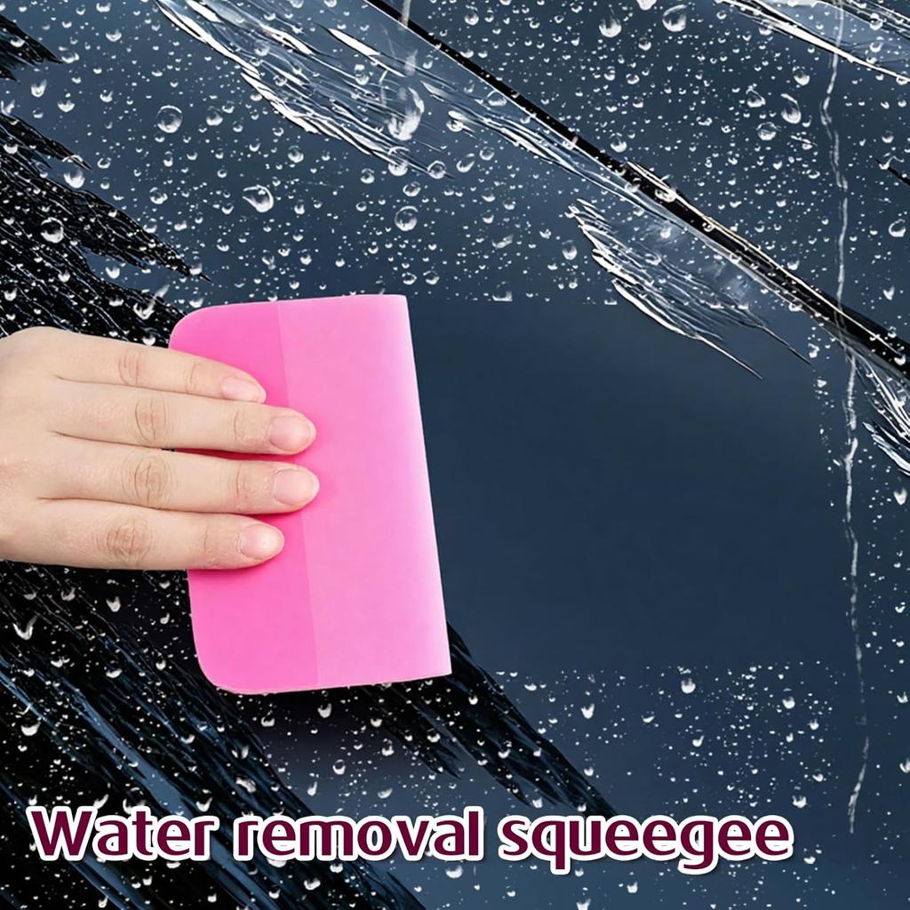 7 in 1 PPF Squeegee Kit, Anti-Scratch Rubber Soft TPU Squeegee, Small Tint Scraper for Paint Protection Film Installation Vinyl Wrap and Window Tint