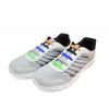 Korean Style Silicone Shoelaces - 16-Piece Set, Hammer Shape, High Elasticity, Versatile and Fashionable.