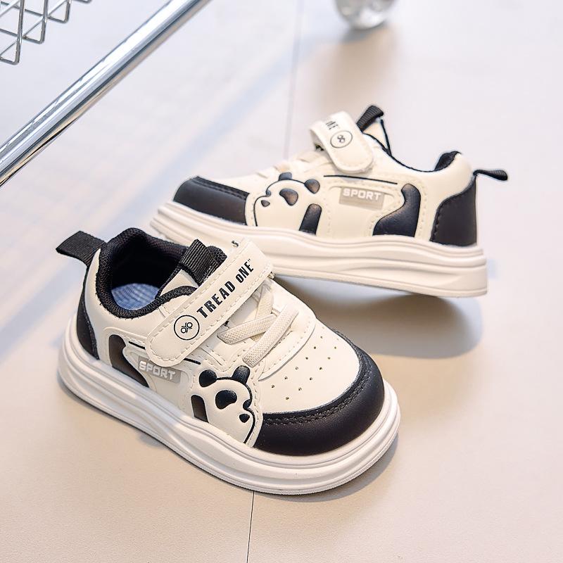 

Мальчиковые кеды 2025 весна новые детские спортивные туфли мягкая подошва нескользящие 0-1-3 года девочка 5 повседневные 16