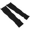 Open Toe Compression Thin Stockings Versatile Thigh High Mercerization Socks Black