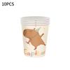Capibara Capybara Birthday Decoration Disposable Tableware Birthday for Bara Baby Shower Tableware Balloons Capibara Cumpleaños