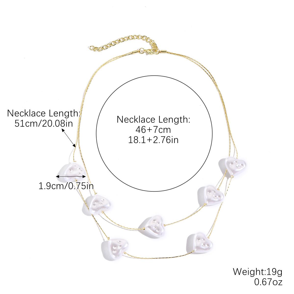 

Ожерелье для женщин, аксессуары, передовое чувство моды, темпераментное двойное ожерелье с бусинами, японское и южнокорейское, элегантное ожерелье с цепочкой на ключицу