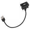 USB Extension Cable for Toyota For Vios For Dash Mount Car USB Socket 1.34 inch