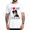 Border Collie Print Tshirt Hip Hop Girl Print Top Tees Harajuku Dog Cartoon Funny Kawaii Art Tshirts Men Fashion Summer Tshirts