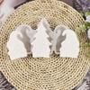 Flexible Sturdy Silicone Epoxy Resin Castes Mold Christmas Shaped Tray Dishes Molds for Craft and Home Decoration
