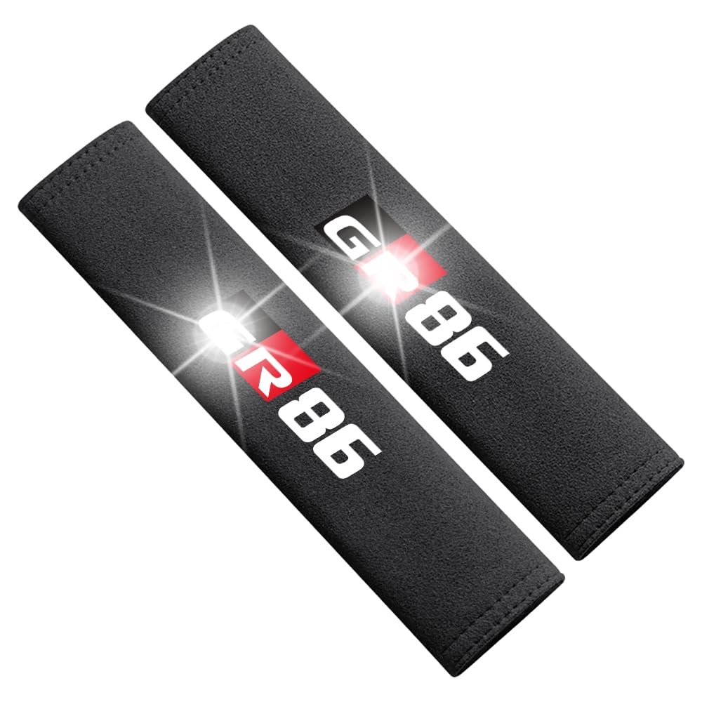 

Car Emblem, Seat Belt Cover, Seat Belt Pad, Seat Belt Shoulder, Suede Style, Set of 2