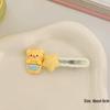 Kids' Cute Blue Bear Heart Hair Clip & Bow