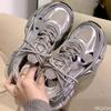 Summer Retro Platform Sneakers For Women Thick Sole Height Increasing Casual Comfortable Fashionable Versatile Shoes