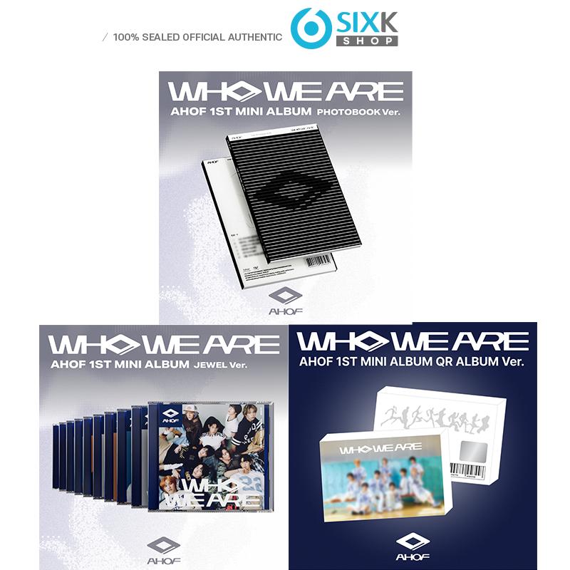 [Předobjednávka] AHOF 1. Mini Album [WHO WE ARE] PHOTOBOOK +JEWEL +QR ALBUM Ver. 3KS SET