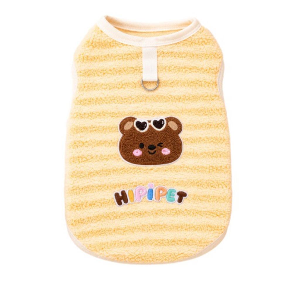 Warm Fleece Cat Clothes Washable Dog Sweater Cute Puppy Jumper Fall Winter Season