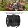 Round String Trimmer Line for   3.3mm Black High Cutting Efficiency Trimmer Line for Most Lawn Mowers Farm