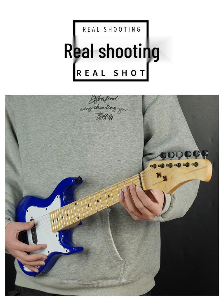 Electric Guitar ST Classic Model, 22 Frets, Suitable for Adults and Children, Entry-Level.