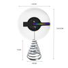 Naked-Eye 3D Holographic Advertising Lights 3D Projector Lamp With Music Play Holographic Fan Christams Home Decor Holiday Gift