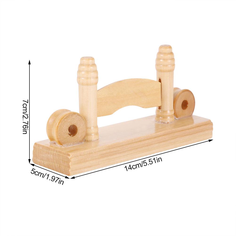 Supporto decorativo per ventaglio cinese Pratico supporto per display per ventaglio Supporto per ventaglio pieghevole in bambù(Colore del registro)