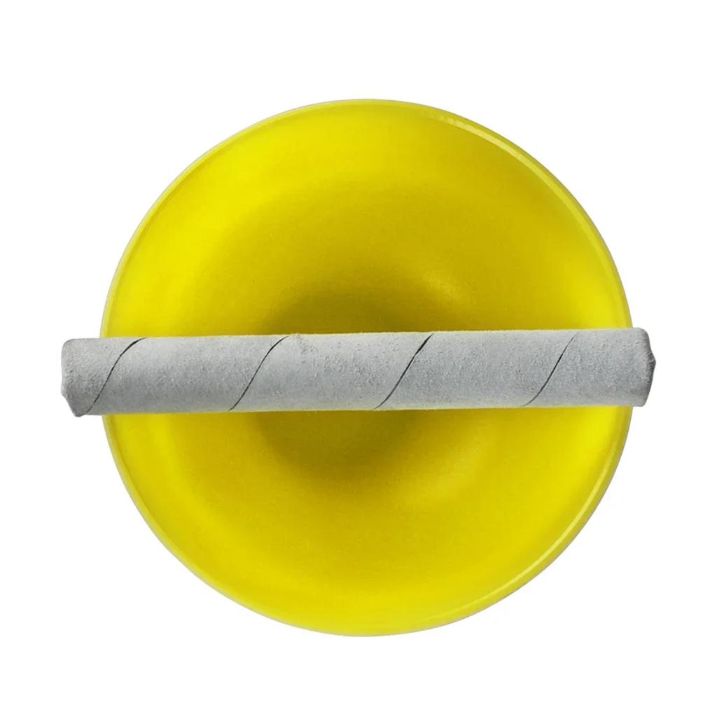 IRIN Singing Bowl 8 Inch B Key Frosted Quartz Crystal Singing Bowl with Mallet Yoga Meditation Exercise Percussion Instrument