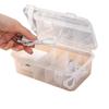 Desktop Cable Organizer Box for Chargers and Power Cables