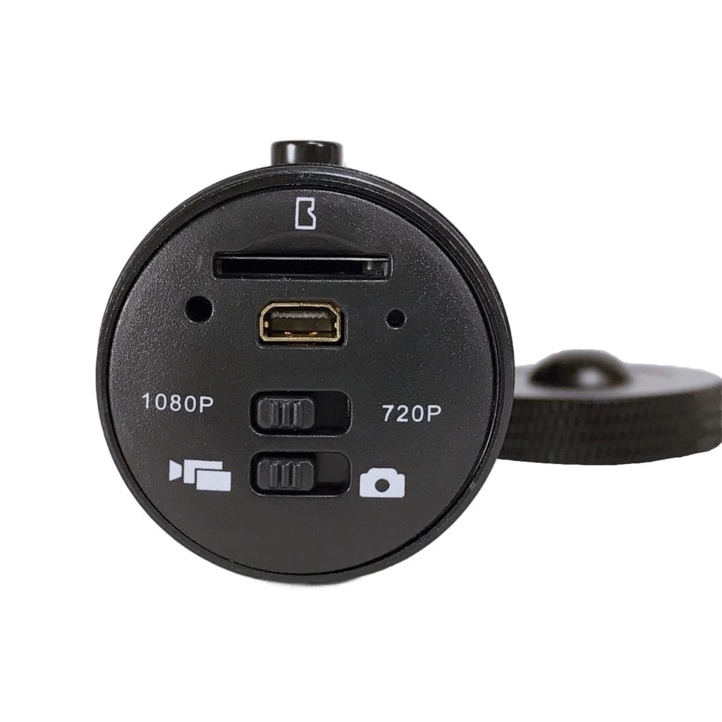 ChaosAirsoft Mini Action Full Gun Video Recording MINI-F9 Camera, HD, Bullet-Shaped Camera, Water-Resistant,