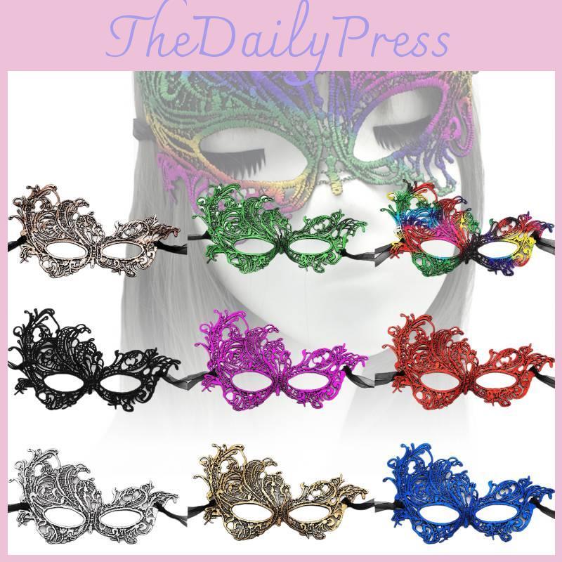 Wunderschöne Dicke Spitzen-Phönix-Maske in verschiedenen Farben für Halloween und Kostümpartys